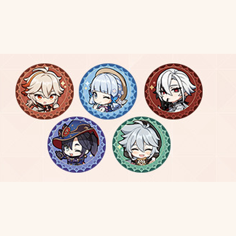 五款随机角色杯垫